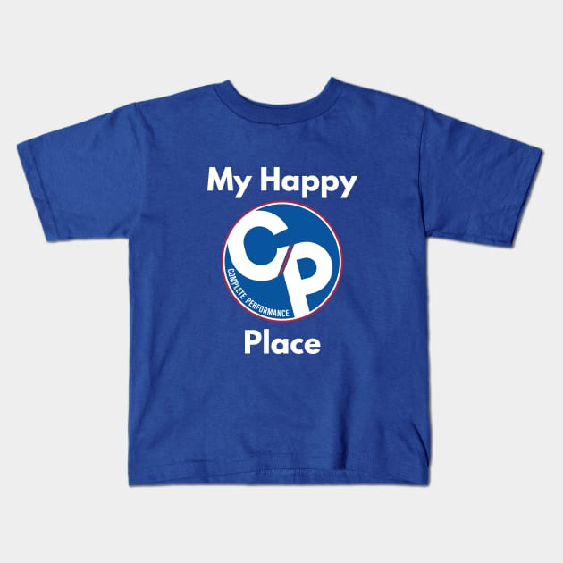 My Happy Place Kids T-Shirt by CPDesigns